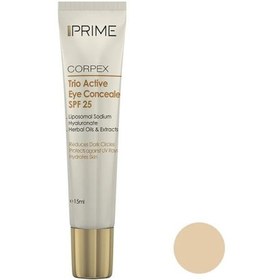 تصویر کانسیلر پریم مدل Trio Active شماره 102 Prime Trio Active Concealer 102