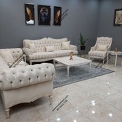 تصویر مبل ۸ نفره نیو کلاسیک مدل لارسن 