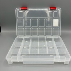 تصویر ظرف تقسیم مژه ۱۵ محفظه ای 