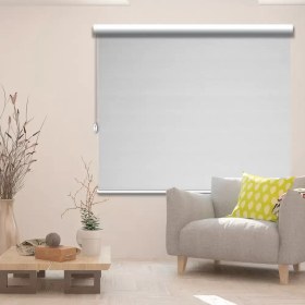 تصویر پرده شید پوششی رنگ سفید 