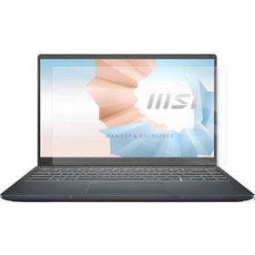 تصویر محافظ صفحه هیدروژل برند راکسپیس و ماهوت مناسب لپ تاپ MSI modern 14 b11mou 