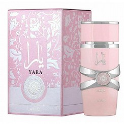 تصویر عطر ادکلن عربی یارا صورتی Yara برند لطافه 100 میل Lattafa Yara Perfume 100 ml