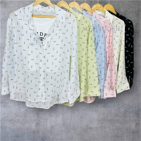 تصویر شومیز میومیو - مشکی miu miu