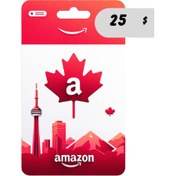 تصویر گیفت کارت آمازون کانادا - اعتبار: 25 دلار 