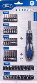 تصویر ست پیچ گوشتی ضامن دار مدل Ford Ratchet Screwdriver Set - ارسال 20 روز کاری 