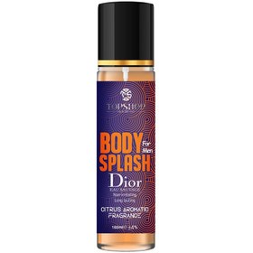 تصویر بادی اسپلش مردانه تاپ شاپ مدل Dior Sauvage حجم 160 میلی لیتر Top Shop Dior Sauvage Body Splash For Men - 160ml