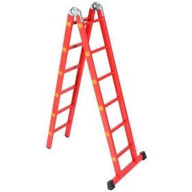 تصویر نردبان مفصلی 12پله 2تکه آسانکار (3.6متر) Asankar 12-step 2-piece articulated ladder