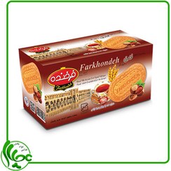 تصویر بیسکوییت فرخنده با طعم فندق 900 گرمی 