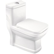 تصویر توالت فرنگی مینا مدل مگنولیا 