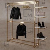 تصویر رگال لباس مدل 030 استیل طلایی 