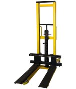 تصویر استاکر ۲ تن۲متر ورق خم تجهیز صنعت آریا Aria 3 ton manual stacker for bent sheets