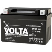 تصویر باتری موتور سیکلت بنلی ۹ آمپر 