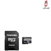 تصویر کارت حافظه 16 گیگ TOSHIBA مدل Leading Lnnovation micro SDHC UHS-I 