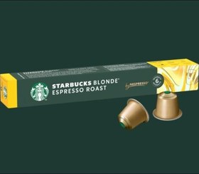 تصویر کپسول قهوه استارباکس (STARBUCKS BLONDE - ESPRESSO ROAST) قهوه 100 گرم استارباکس کپسول قهوه استارباکس (STARBUCKS BLONDE - ESPRESSO ROAST)