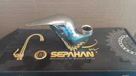 تصویر شیراهرمی ظرفشوئ کروم برند سپاهان 