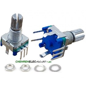 تصویر روتاری انکدر ولومی ROTARY ENCODER-EC11 