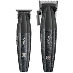 تصویر ماشین اصلاح سر و صورت دوقلو وی جی آر مدل VGR V-640 Twin head and face shaver VGR VGR V-640 model