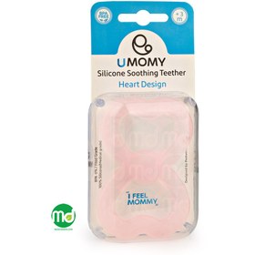 تصویر دندان گیر سیلیکونی یومامی طرح گل UMOMY flower design silicone toothpick