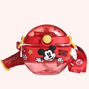 تصویر قمقمه کودکانه دیزنی طرح میکی موس ظرفیت ۴۲۰ میلی لیتر 