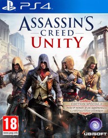 تصویر دیسک بازی Assassin’s Creed Unity برای PS4 Assassin's Creed Unity PS4