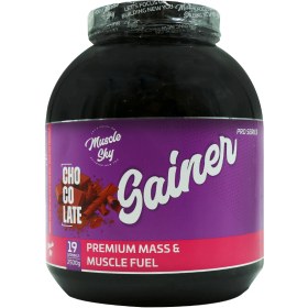 تصویر پودر گینر ماسل اسکای طعم شکلات وزن ۲۵۰۰ گرم 