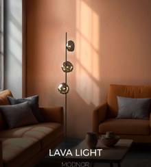 تصویر آباژور ایستاده LAVA Light ارتفاع 150cm 