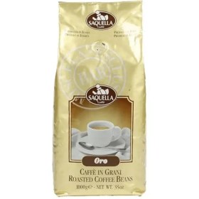 تصویر دانه قهوه اورو ساکوئلا 1Saquella Oro Coffee Beansکیلوگرم 