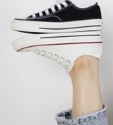 تصویر کفش کتونی زنانه ال استار(کانورس) ساق کوتاه F371 