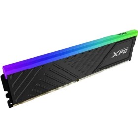 تصویر رم 8 گیگ DDR4 3600 ای دیتا ایکس پی جی مدل RGB BLACK 