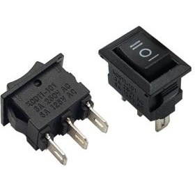 تصویر کلید راکر سه حالته کوچک 