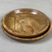 تصویر بشقاب چوبی - کد 8 