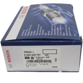 تصویر شمع موتور خودرو بوش سوزنی BOSCH مدل FR8SC مناسب برلیانس H320 و H330 BOSCH