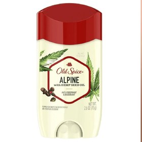 تصویر مام استیک صابونی ضد تعریق اولد اسپایس مدل آلپاین با روغن دانه کنف Old Spice Alpine Antiperspirant Deodorant 