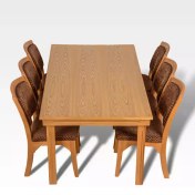 تصویر میز ناهارخوری چیکا ظرفیت ۶ نفر مدل TD156 