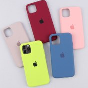 تصویر قاب سیلیکونی زیربسته iPhone 11 Pro Silicone Cover Case For iPhone 11 Pro