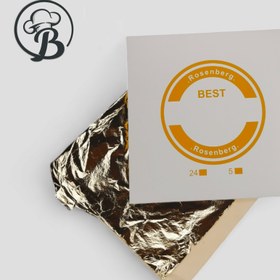 تصویر ورق طلا خوراکی 