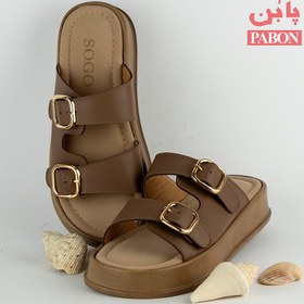 تصویر صندل طبی زنانه کد : ۲۴ - ۳۸ / مشکی 