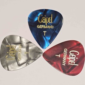 تصویر پیک گیتار 3 تایی G picks guitar