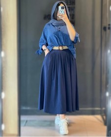 تصویر دامن لینن زارا 