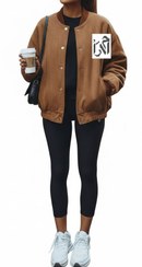 تصویر ست بامبر و شلوار زنانه سوییت جیر 