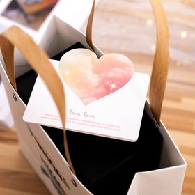 تصویر کارت هدیه قلب 