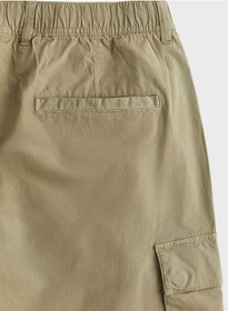 تصویر شلوار کتان کارگو با فیت معمولی برند H&M Regular Fit Cargo Pants