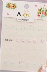 تصویر لنز ناخن استیکر ناخن - مدل۸ 