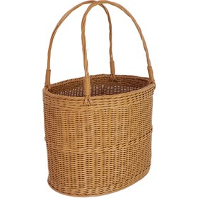 تصویر سبد پیک نیک حصیری 