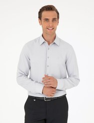 تصویر پیراهن مردانه خاکستری پیرکاردینPierre Cardin | 1044294 اورجینال 