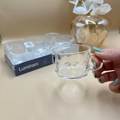 تصویر فنجان لومینارک مدل عینکی بسته 6 عددی 