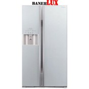 تصویر یخچال ساید بای ساید هیتاچی سفید و سیلور مدل HITACHI RSX700 