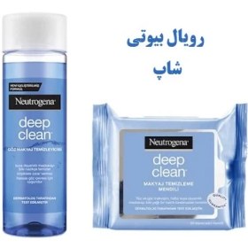 تصویر پک چشم پاک کن و دستمال مرطوب DEEP CLEAN 