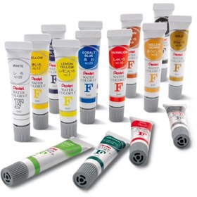 تصویر آبرنگ پنتل 12 رنگ مدل تیوپی کد WFRS-12 