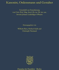 خرید و قیمت دانلود کتاب Kanonist, Ordensmann Und Gestalter: Festschrift ...